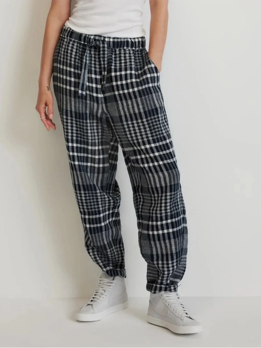 Everlane Pull-on Linen Pants